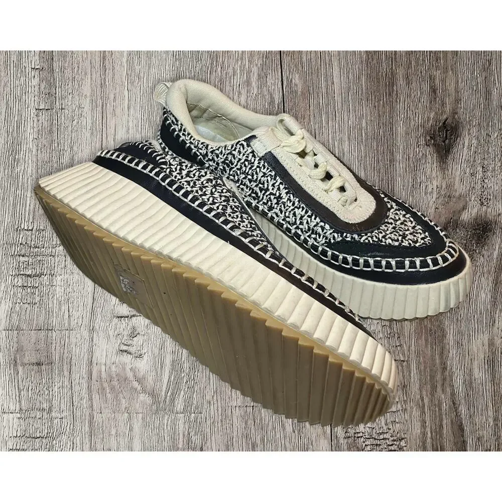 Dolce Vita black and white women’s sneaker.‎ Size 8.5